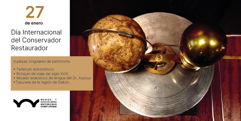 Piezas de patrimonio se presentan el día Internacional del Conservador-Restaurador